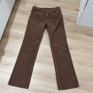 brandy melville john galt low waisted wide leg pants